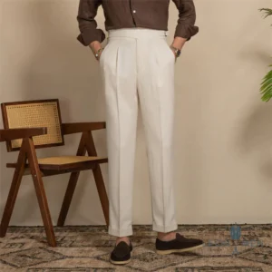 Gurkha Pleated Trousers